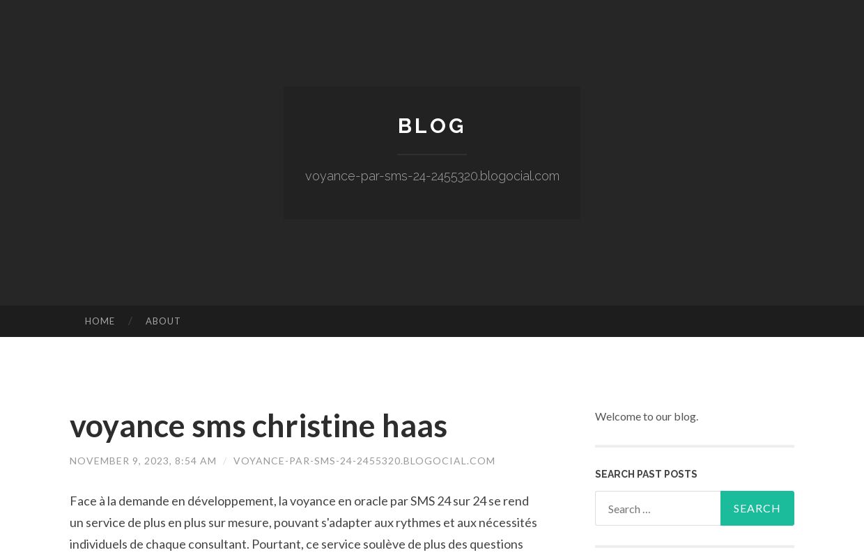 voyance sms christine haas - Blog