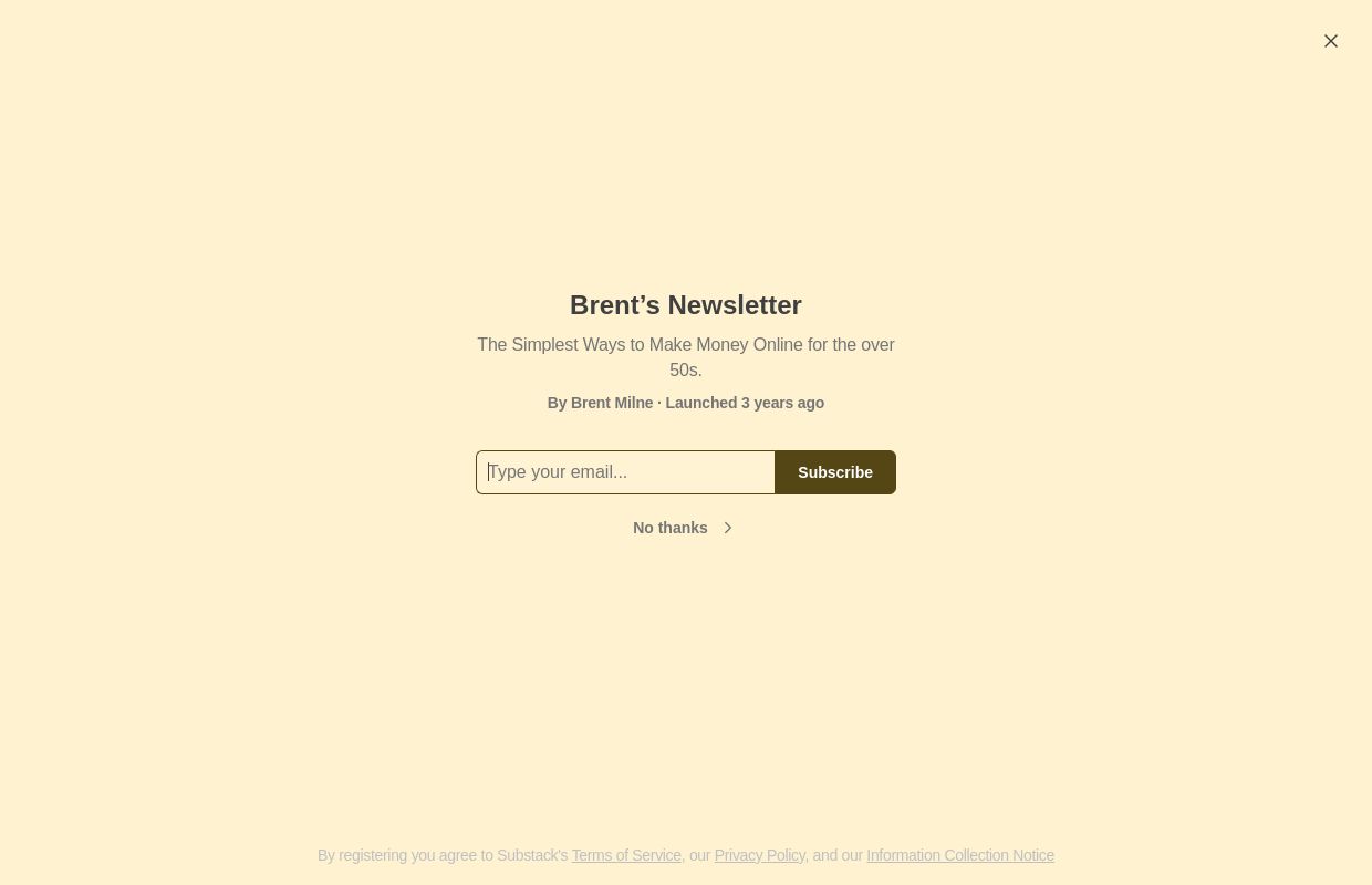 Brent’s Newsletter | Brent Milne | Substack