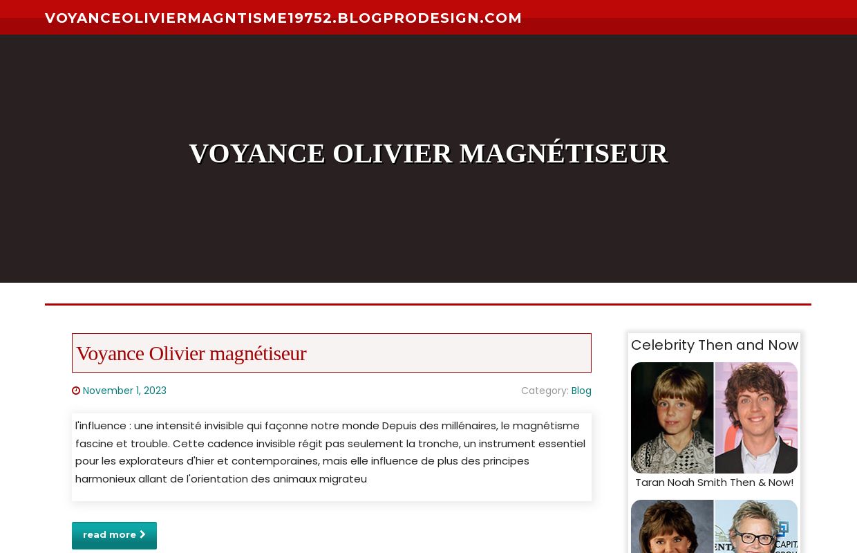 Voyance Olivier magnétiseur - homepage