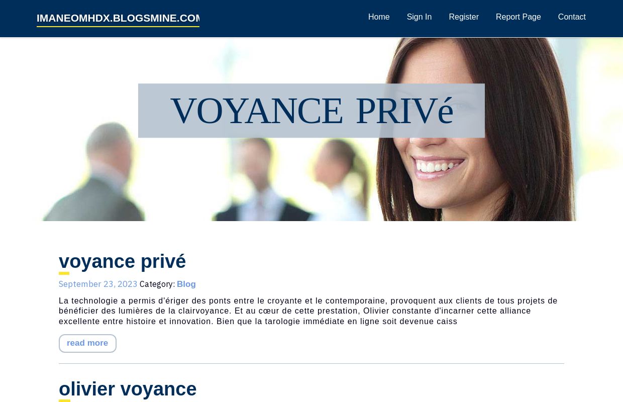 voyance privé - homepage