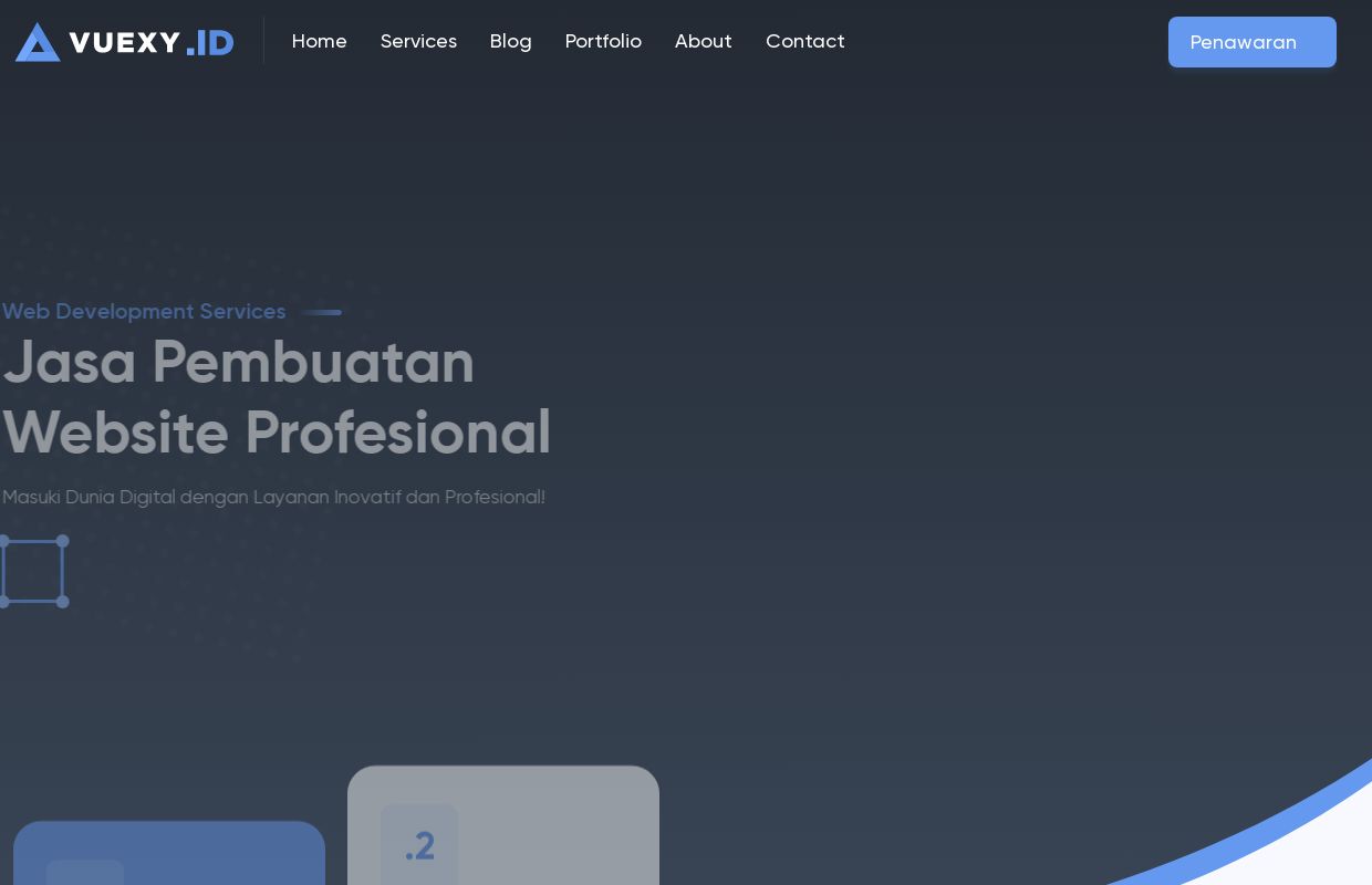 Jasa Pembuatan Website Profesional & Berkualitas | Vuexy Digital Agency