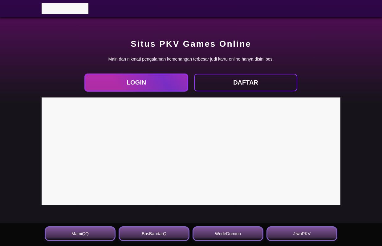 Situs PKV Games Online Resmi Terpercaya Indonesia