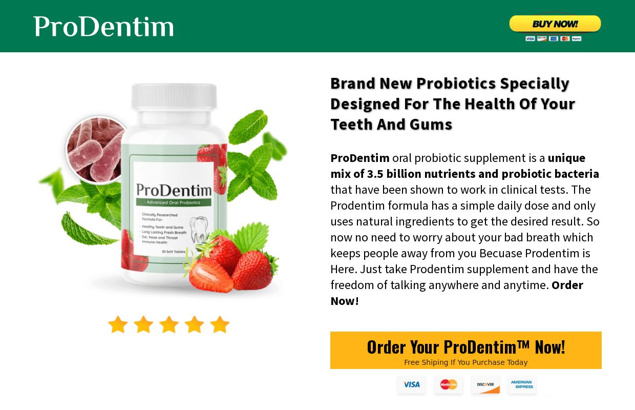 ProDentim™ | USA Official Website