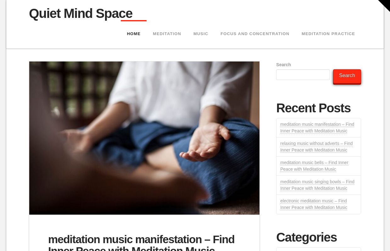 Quiet Mind Space - Calm Starts Here