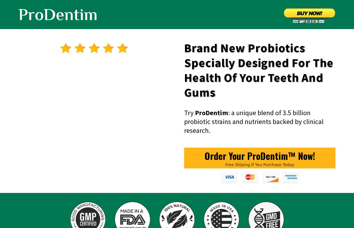 ProDentim™ | Official Website