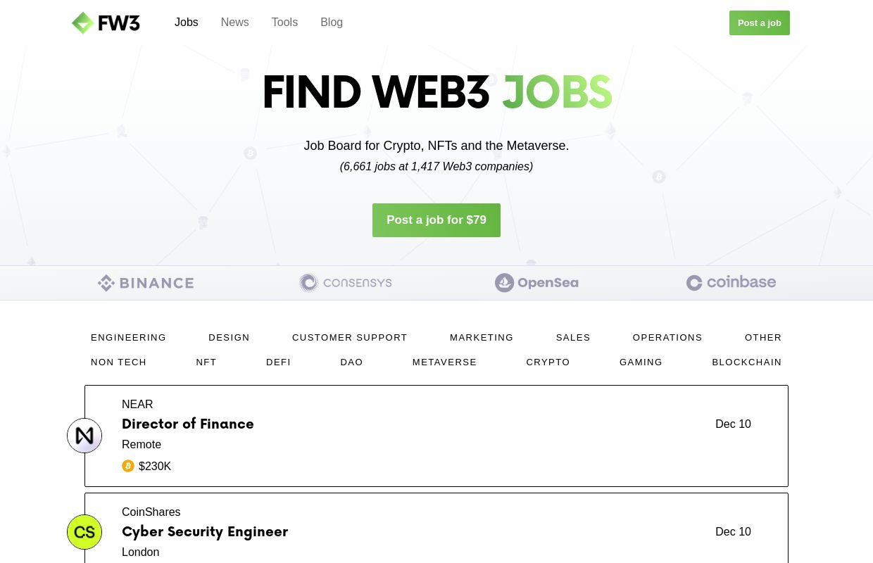 Find Web3 Jobs