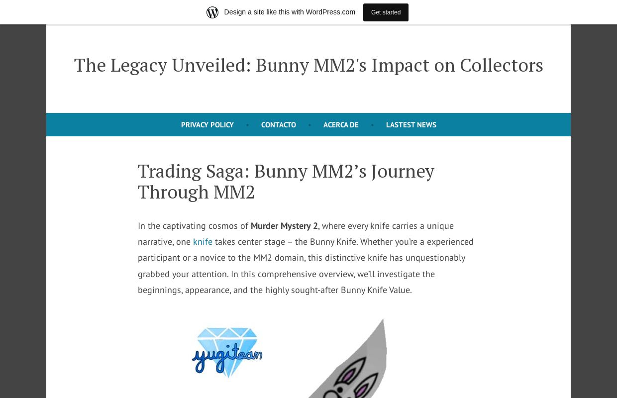 The Legacy Unveiled: Bunny MM2's Impact on Collectors