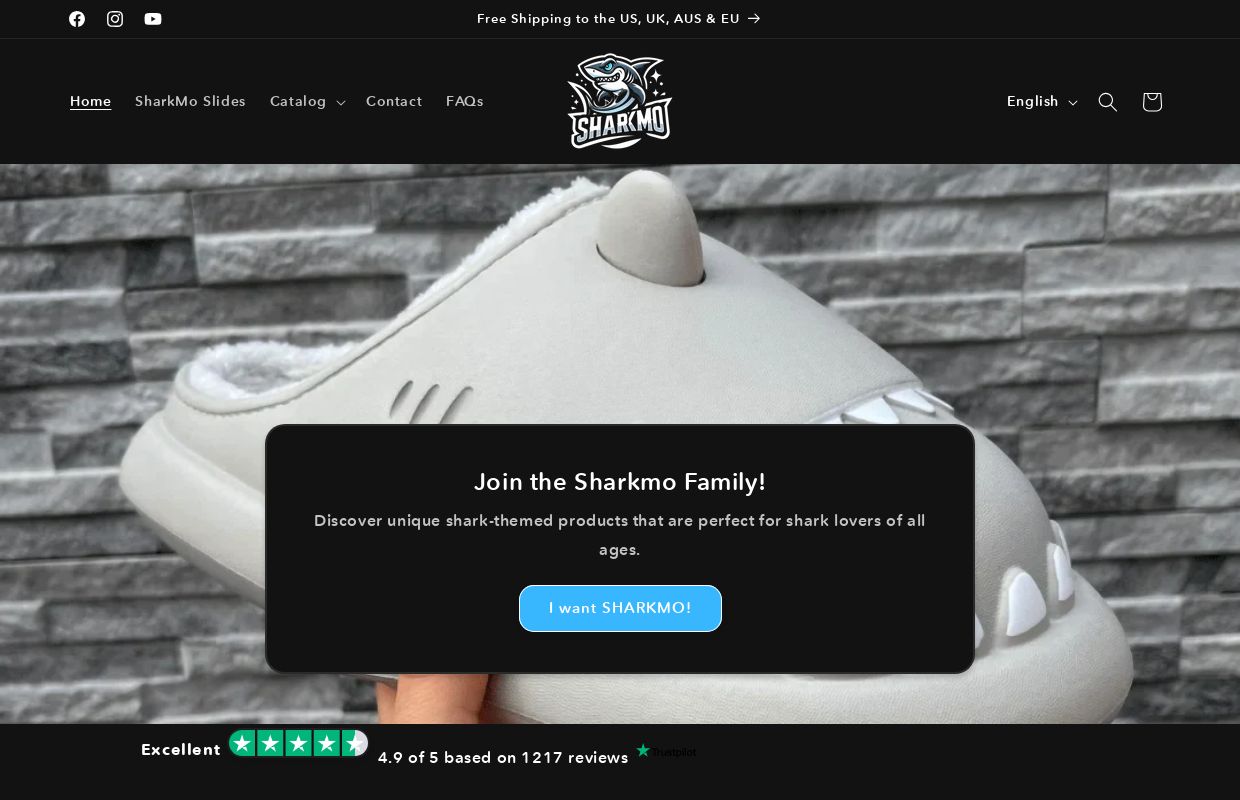 
      Welcome to Sharkmo.shop Shark Products for Shark Lovers
 – Shark Slippers