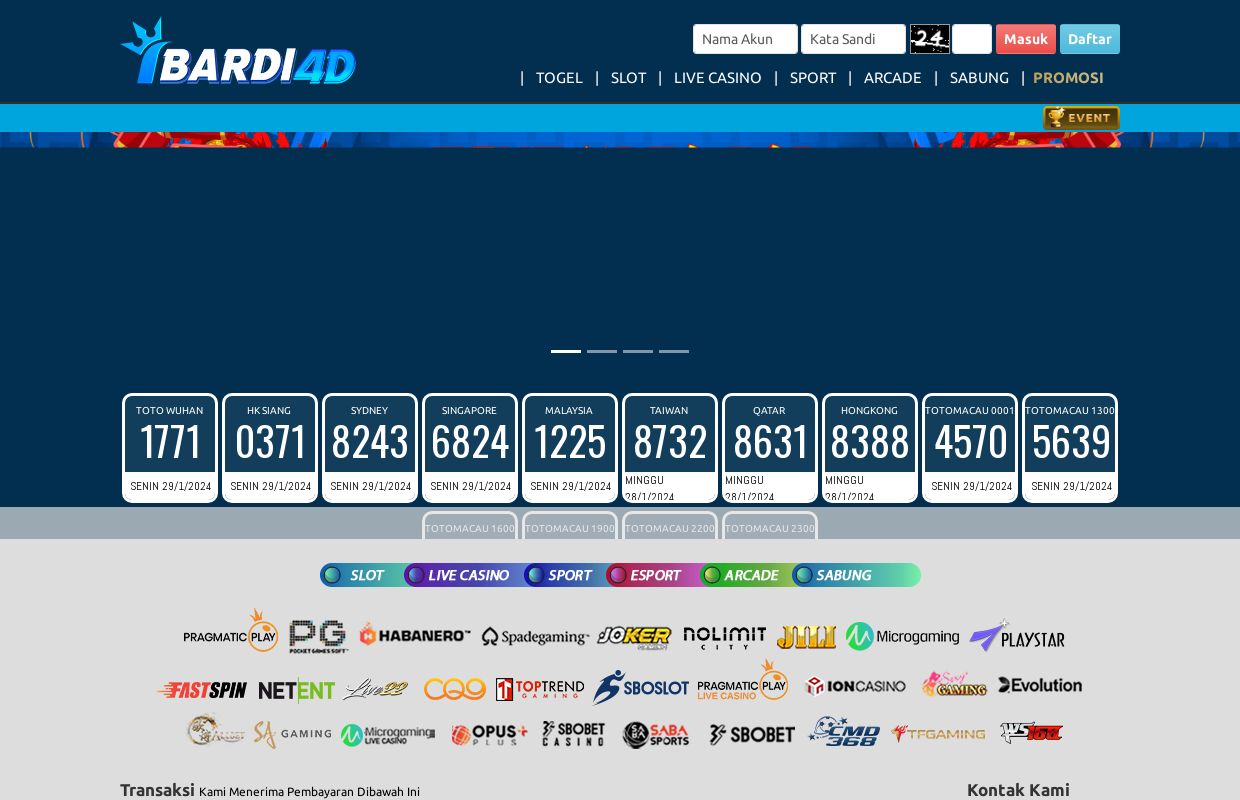 BARDI4D - Main Game Online Untung Jutaan Di Sini
