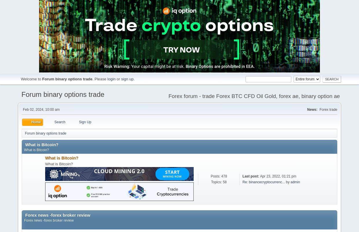 forex forum binary options trade - CFD,BTC,bitcoin.coin