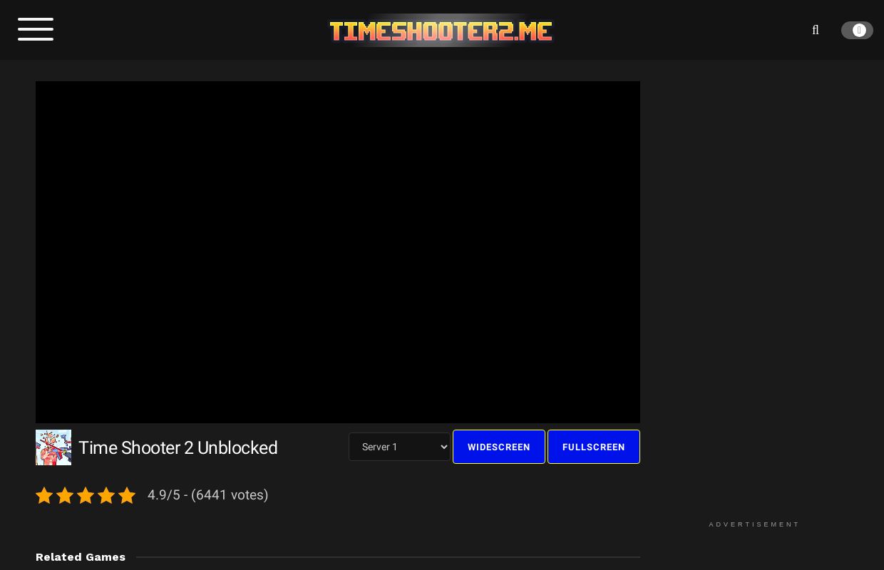 Time Shooter 2: Play Unblocked & Free