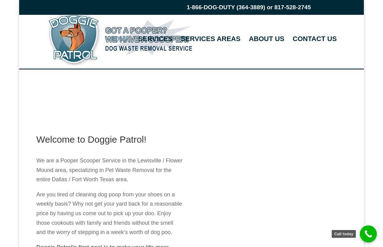 Pooper Scooper | dog poop clean up | pet waste disposal service