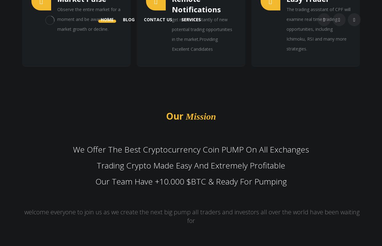 Home - Crypto Pump Signal