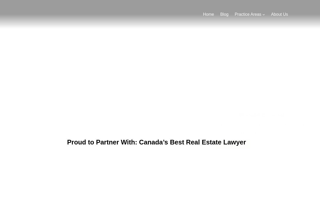 Best Lawyer in Toronto — At Your Service - Joanna Winny Lawyer