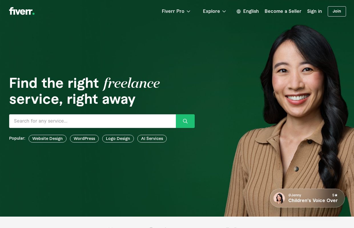 Fiverr - Freelance Services Marketplace