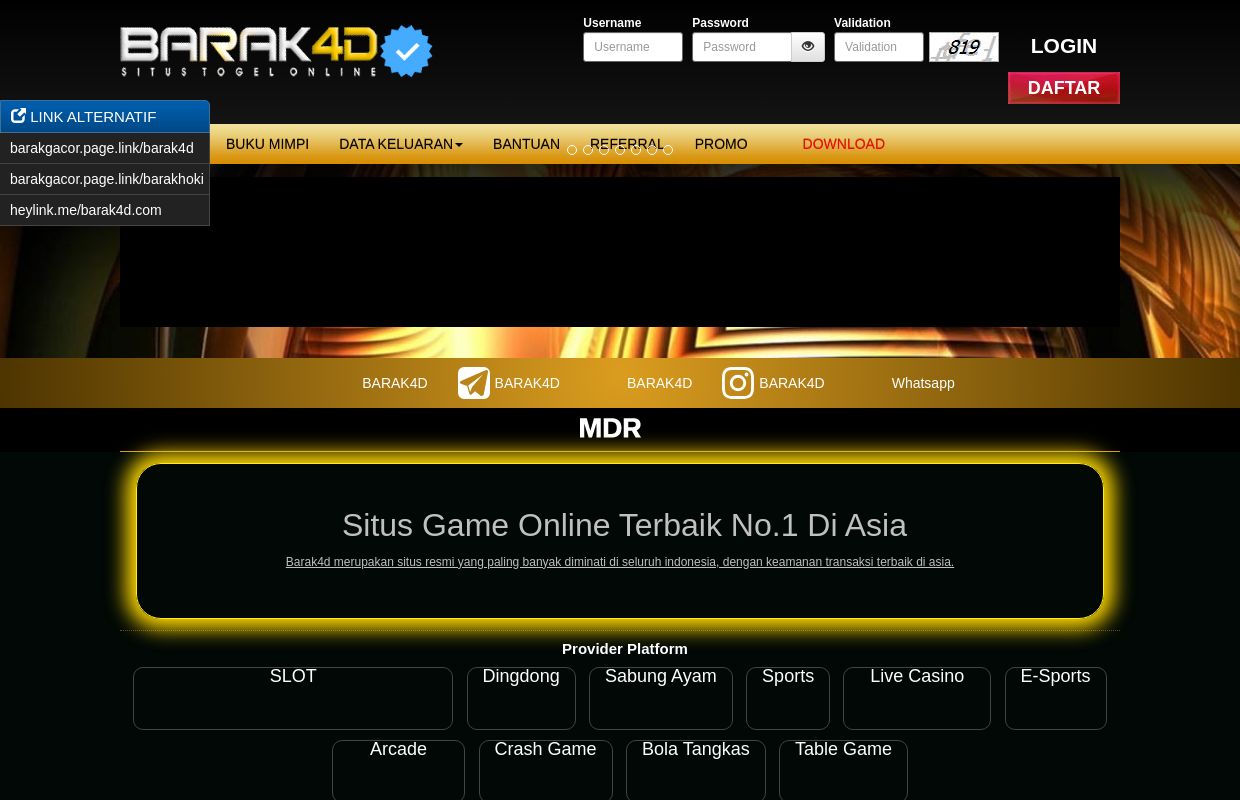 
	Barak4D Situs Game Online Terbaik No.1 Di Asia
