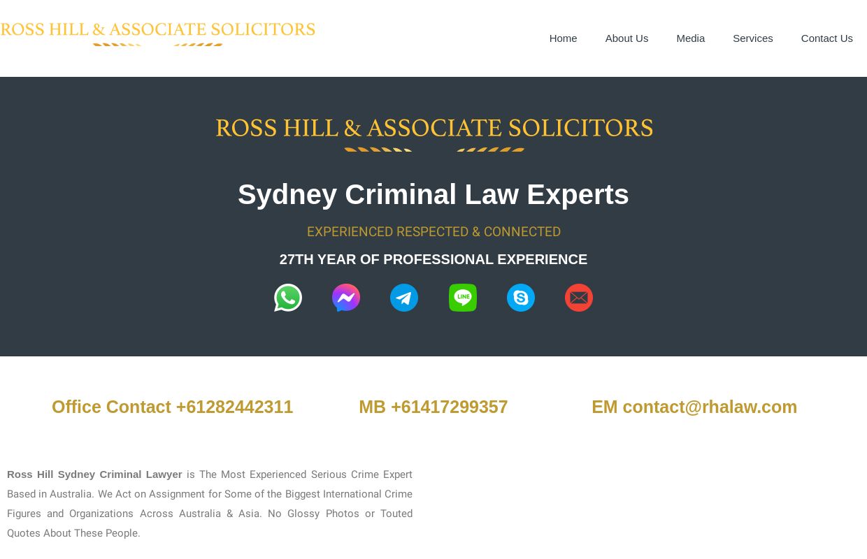 Sydney Criminal Defence Lawyer – Experienced. Respected. Connected.
