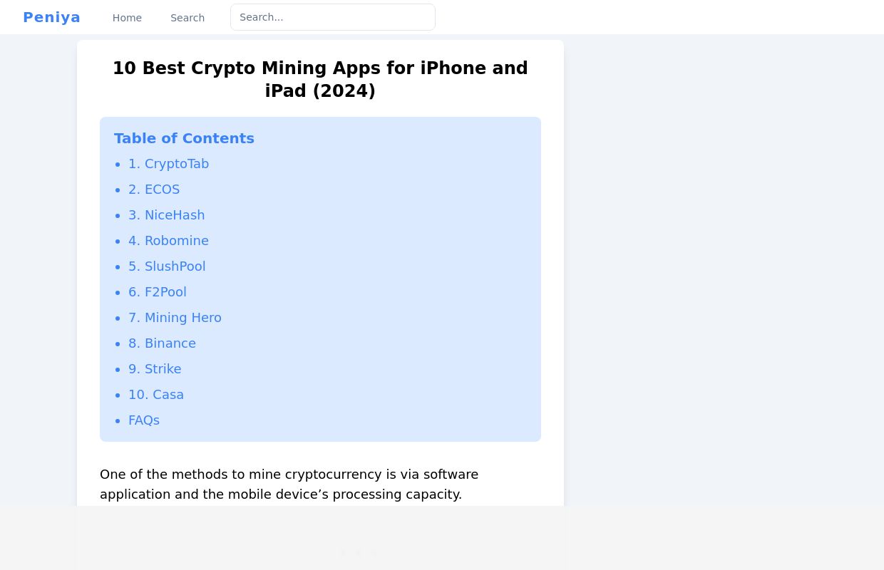 10 Best Crypto Mining Apps for iPhone and iPad (2024)