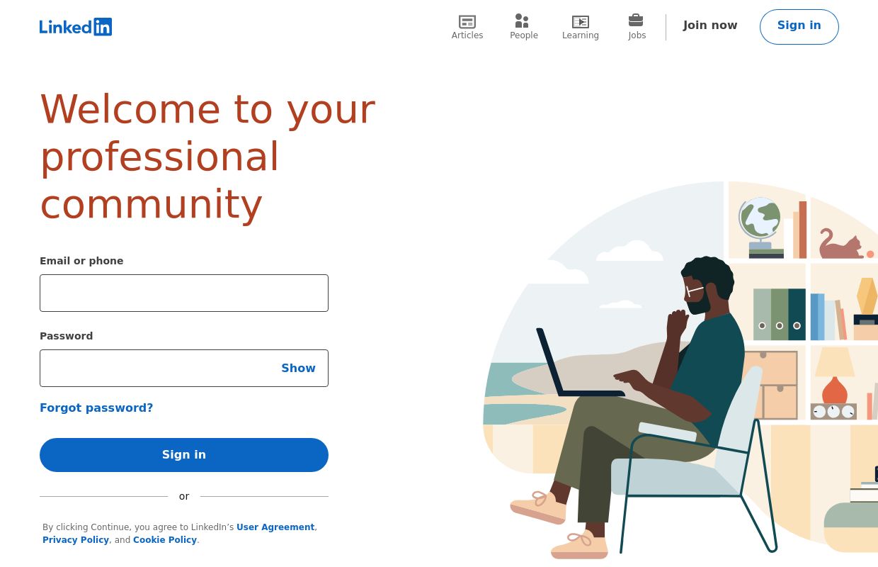 LinkedIn: Log In or Sign Up