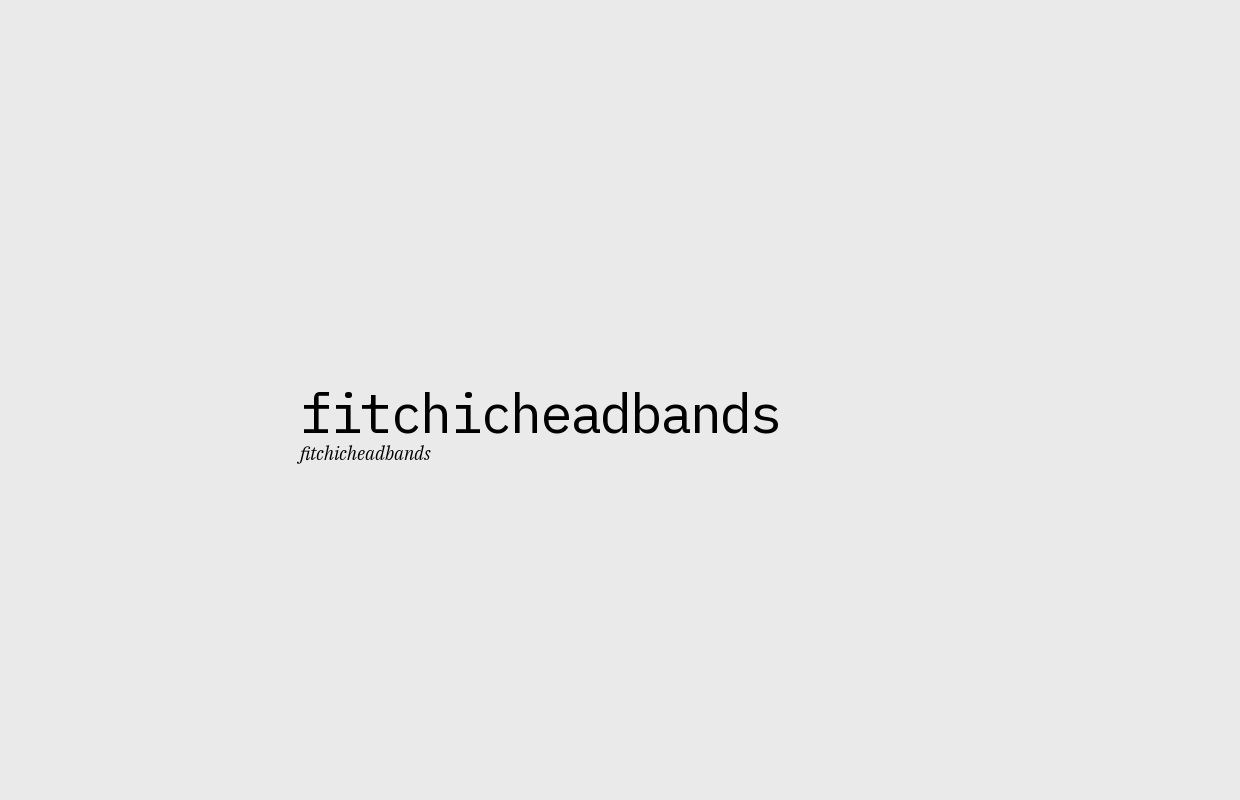 fitchicheadbands - fitchicheadbands