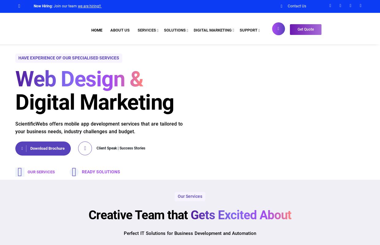 Premier Web Design & Digital Marketing Studio | India