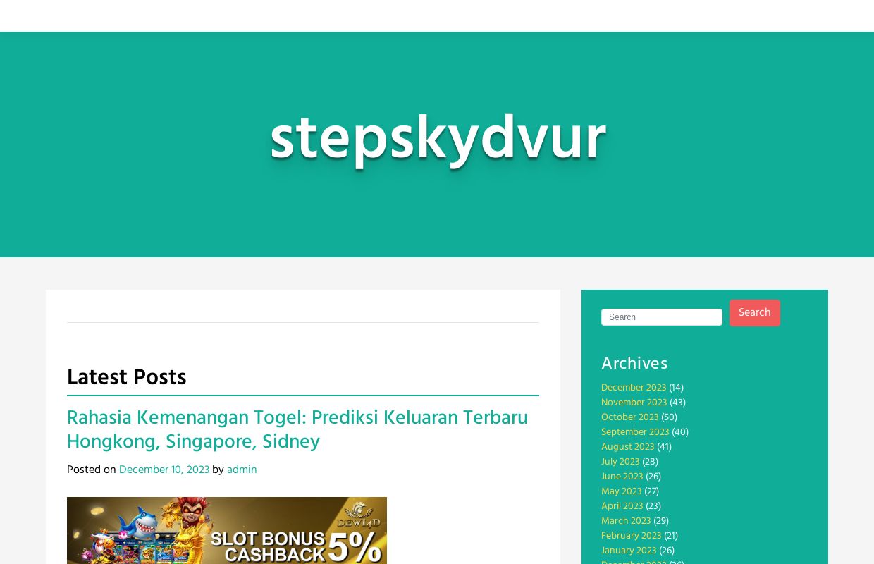 stepskydvur -