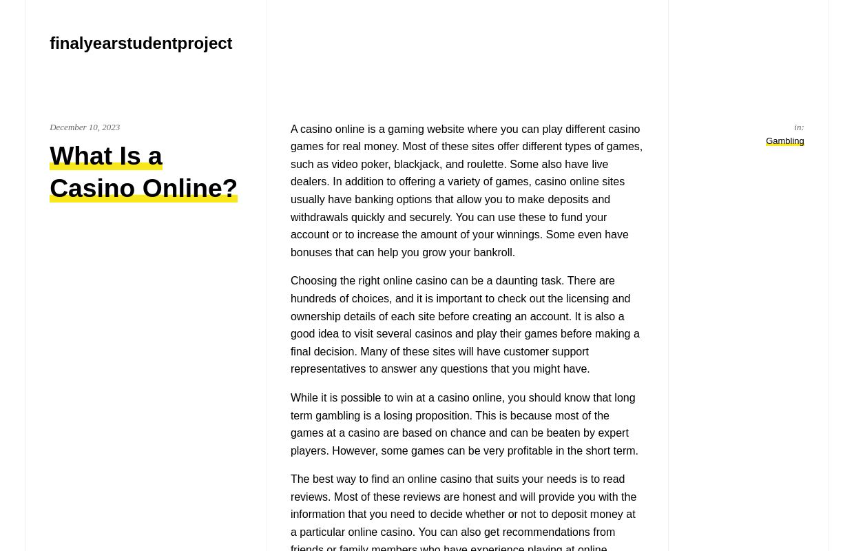 finalyearstudentproject -