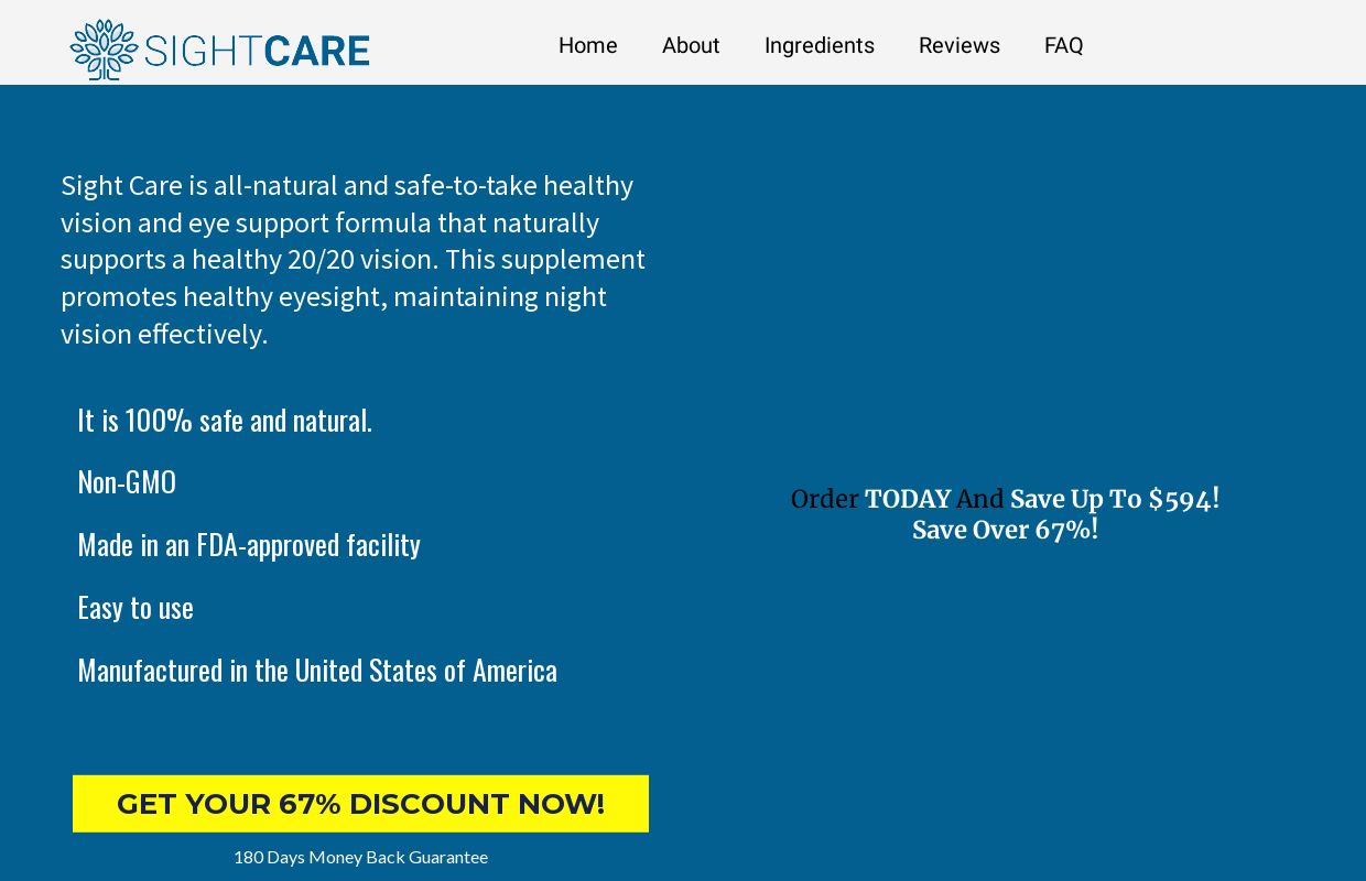 Sight Care™ | Official Website