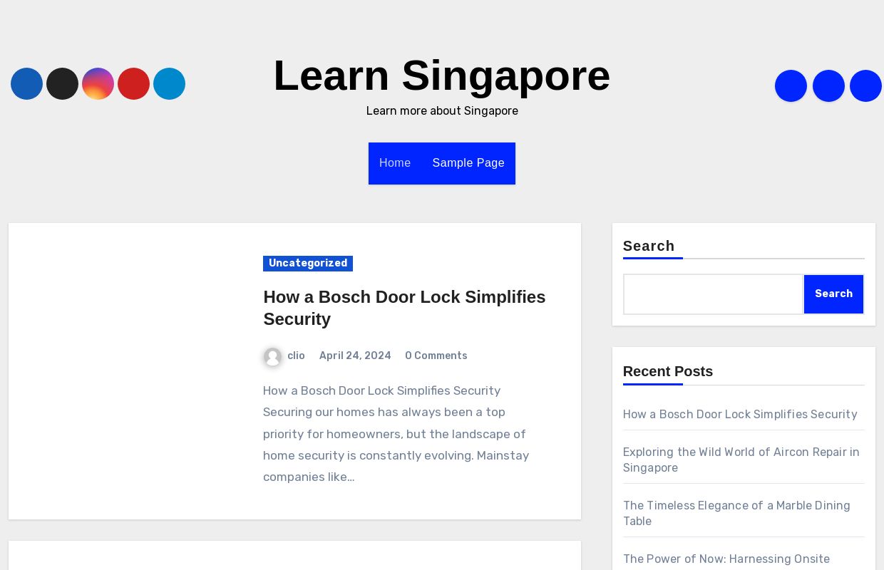 Learn Singapore - Learn more about Singapore