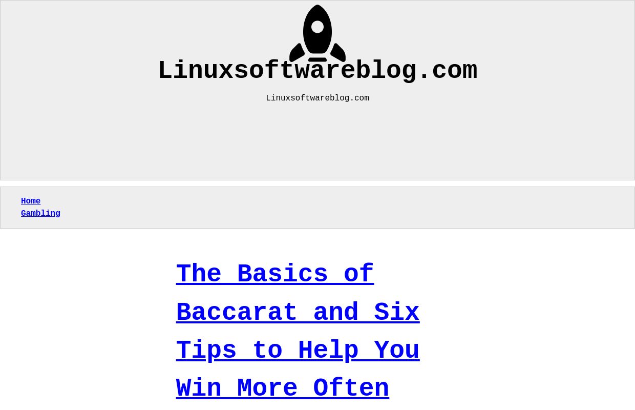 Linuxsoftwareblog.com - Linuxsoftwareblog.com