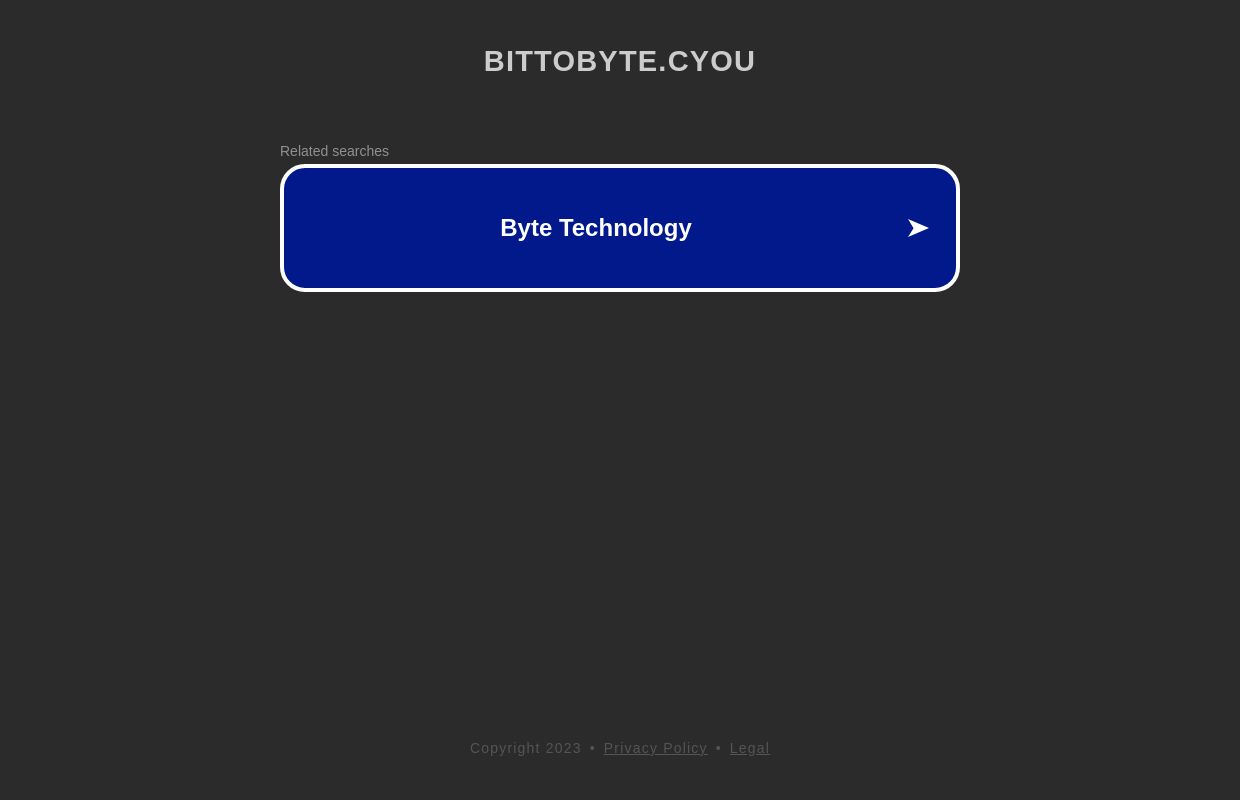 Bittobyte – My WordPress Blog