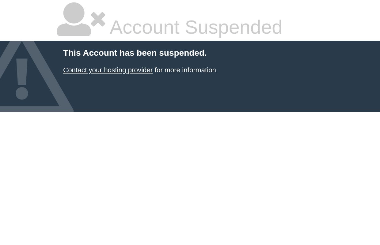 Account Suspended