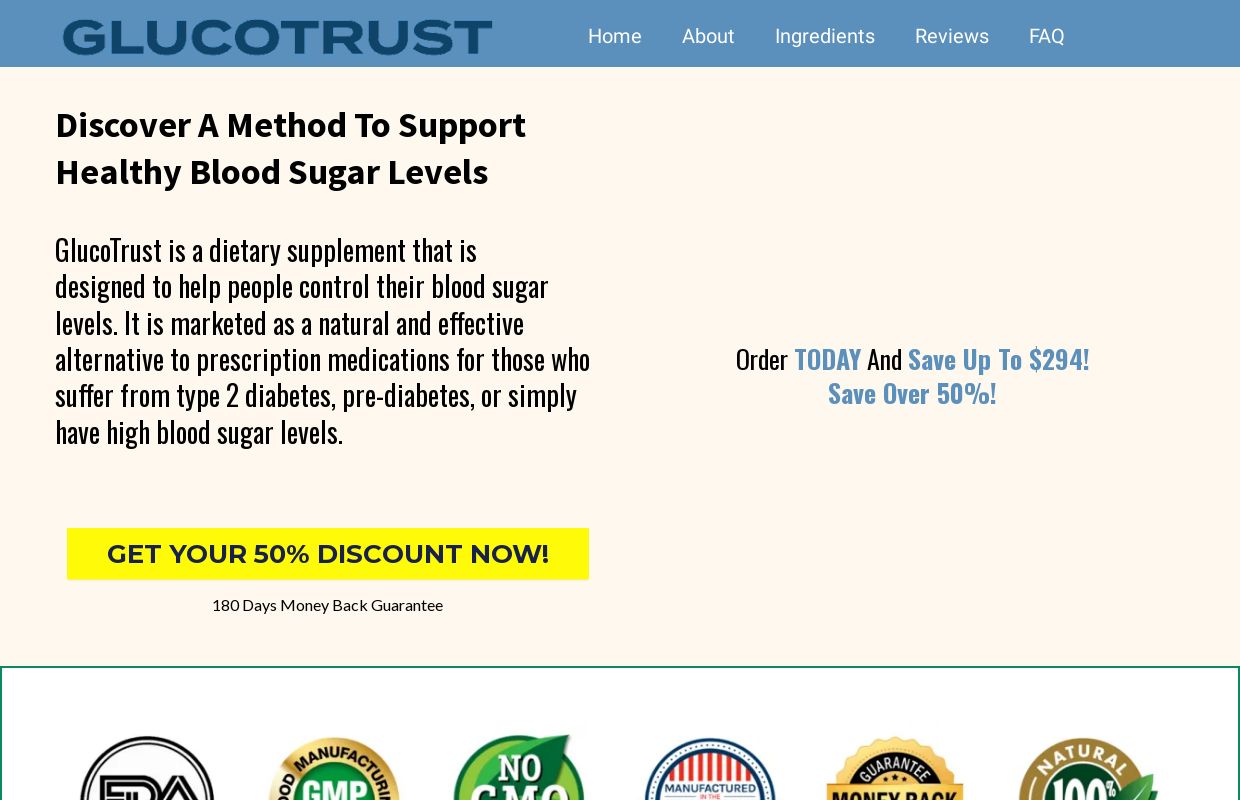 GlucoTrust™ (Canada Official Website) | Glucortust