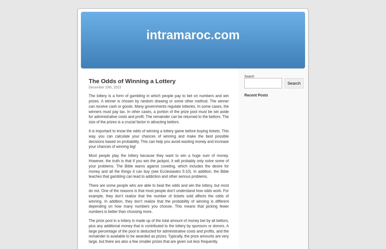 intramaroc.com - intramaroc.com