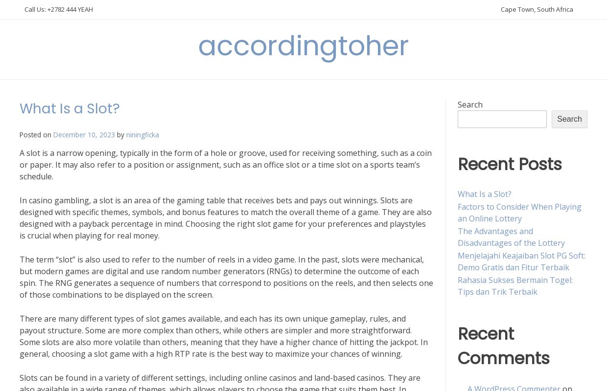 accordingtoher -