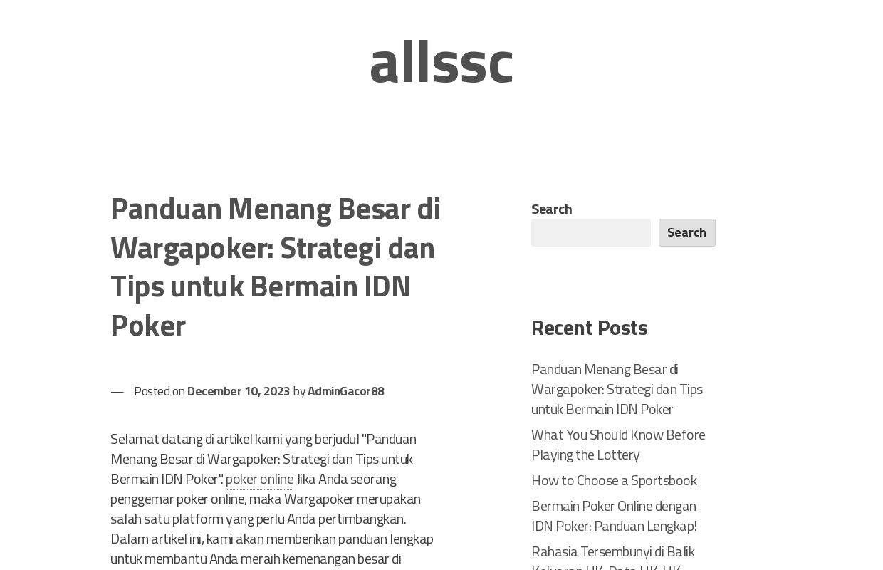 allssc -