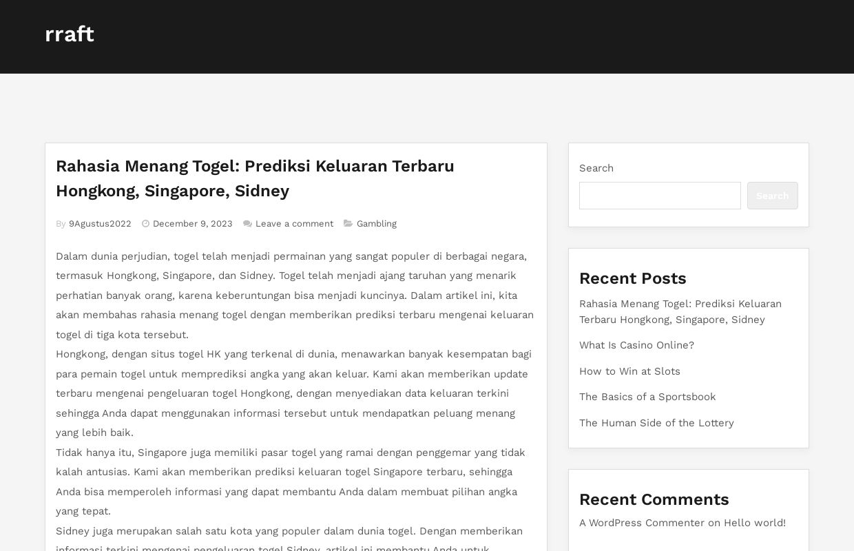 rraft -