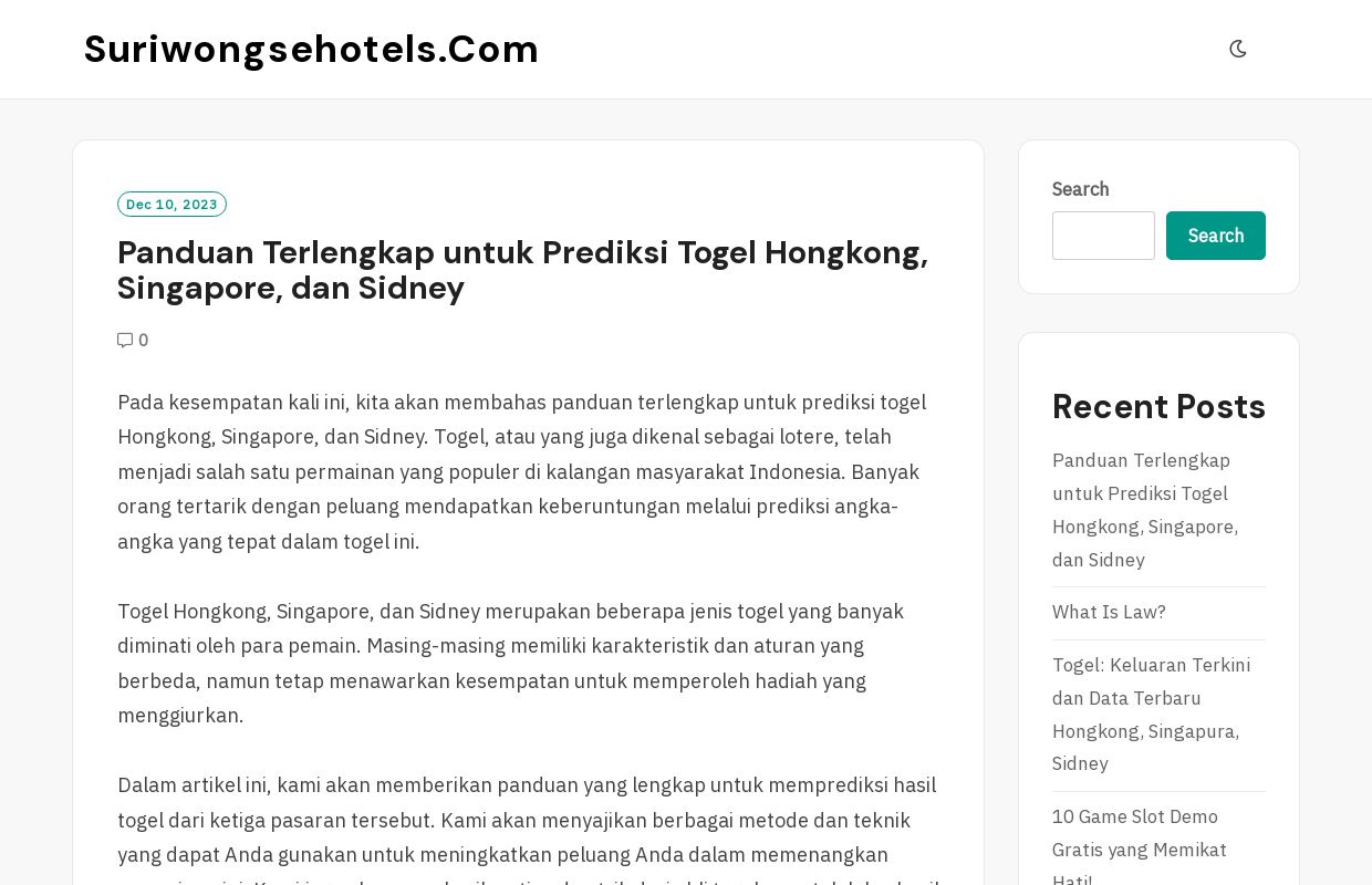 suriwongsehotels.com -