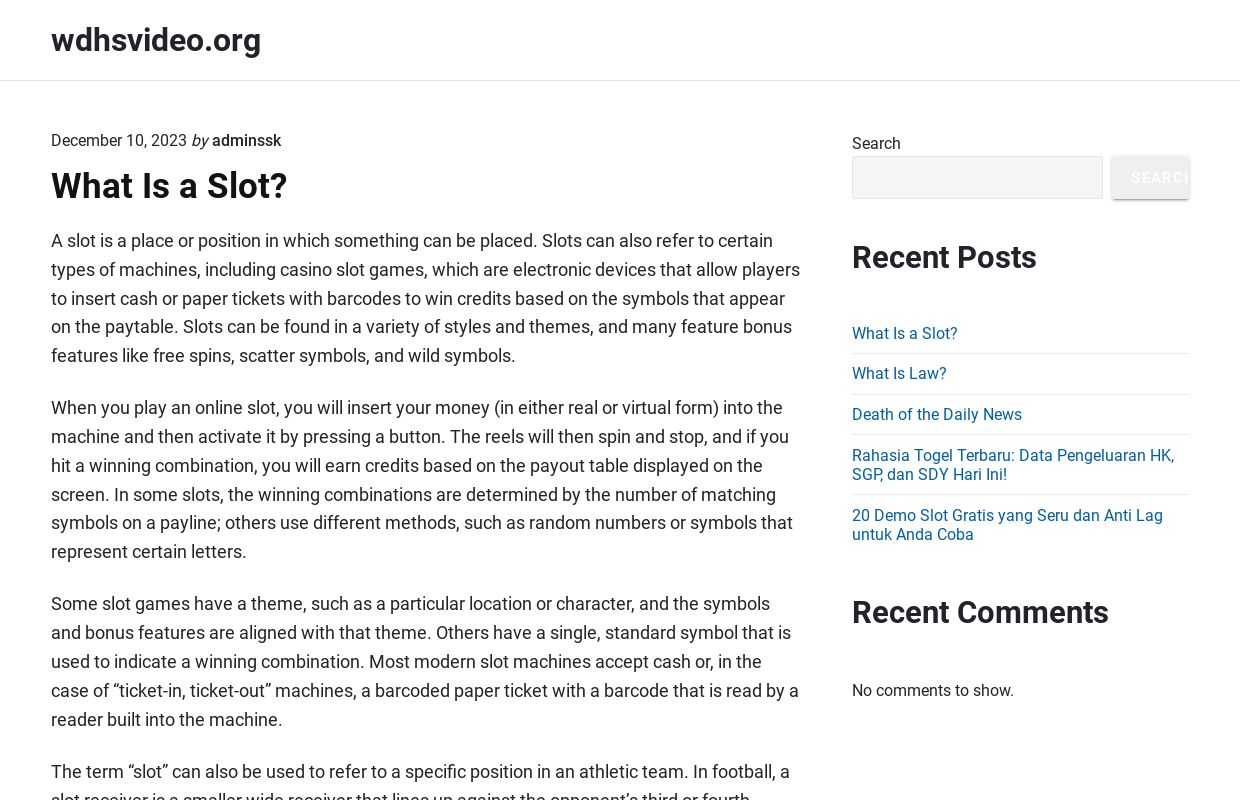 wdhsvideo.org -
