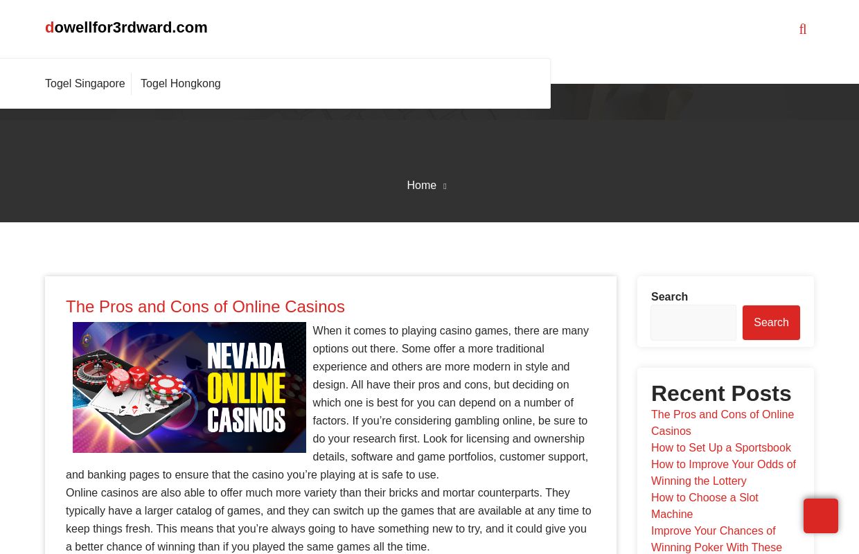 dowellfor3rdward.com -