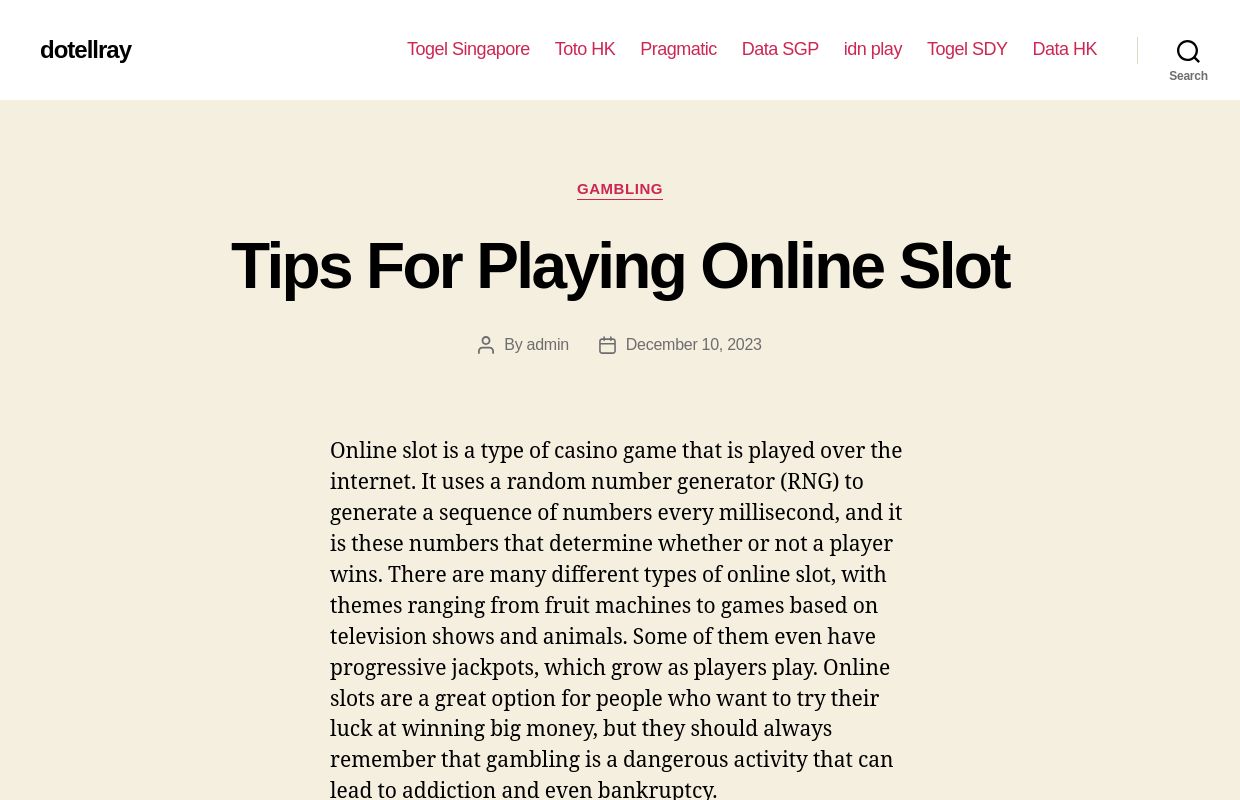 dotellray -