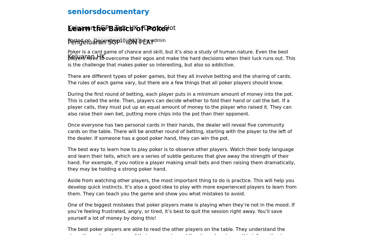 seniorsdocumentary -