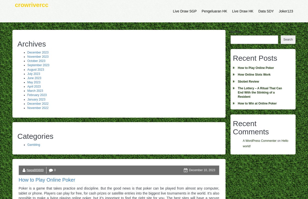 crowrivercc -