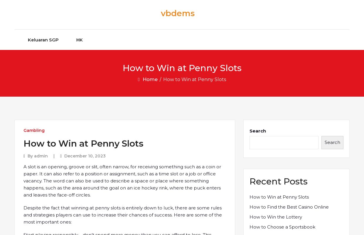 vbdems -