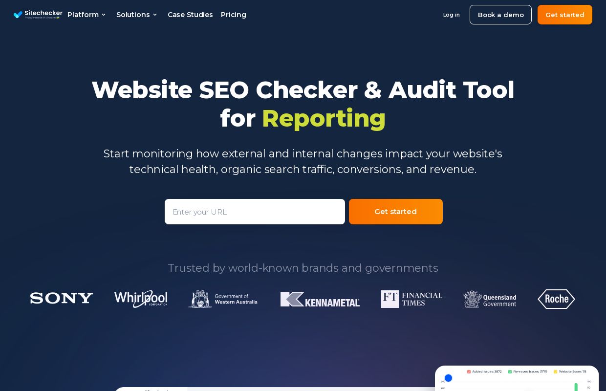 
        Website SEO Checker & Audit Tool: Test Your Score for FREE ᐈ    