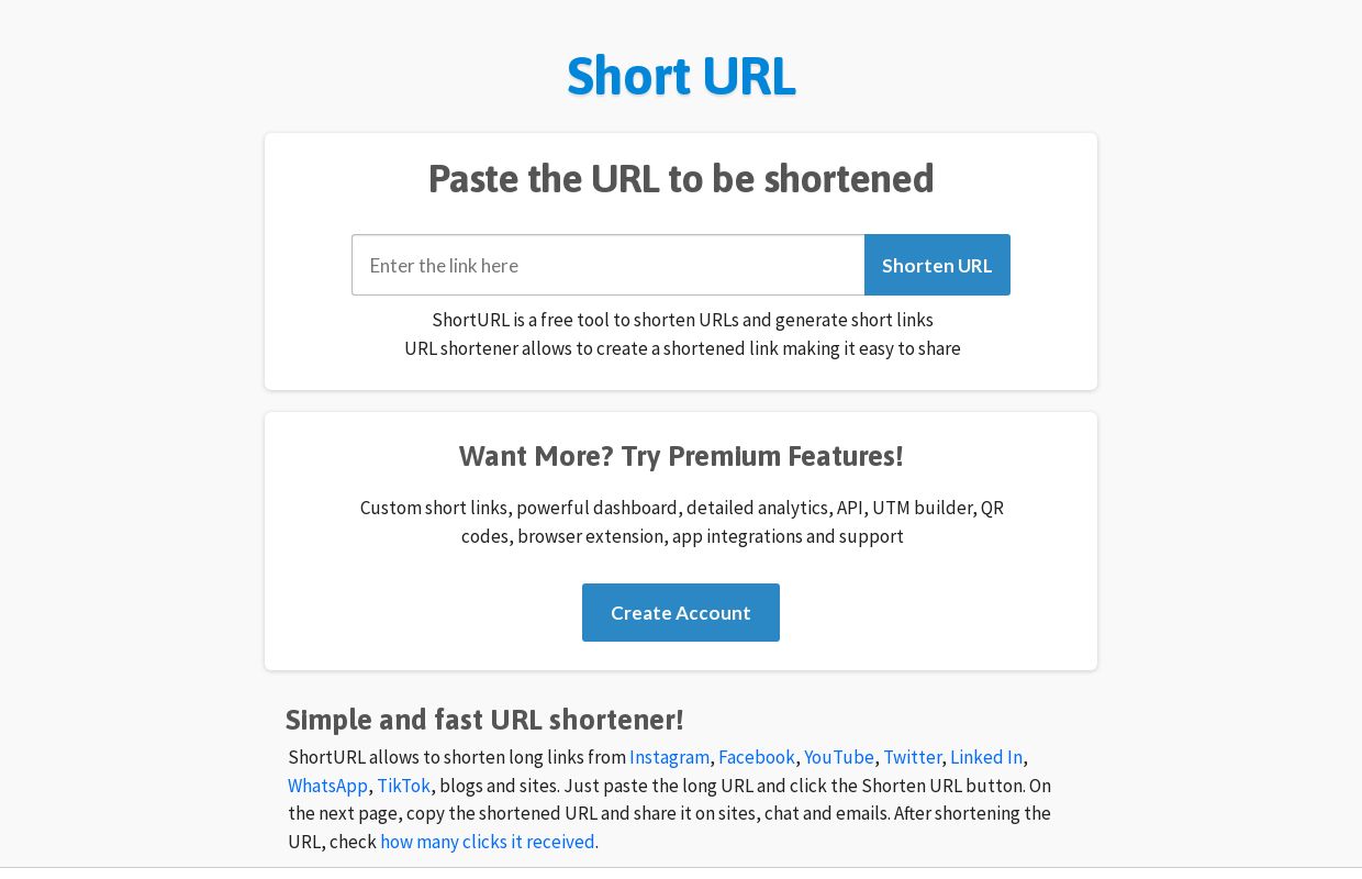 URL Shortener