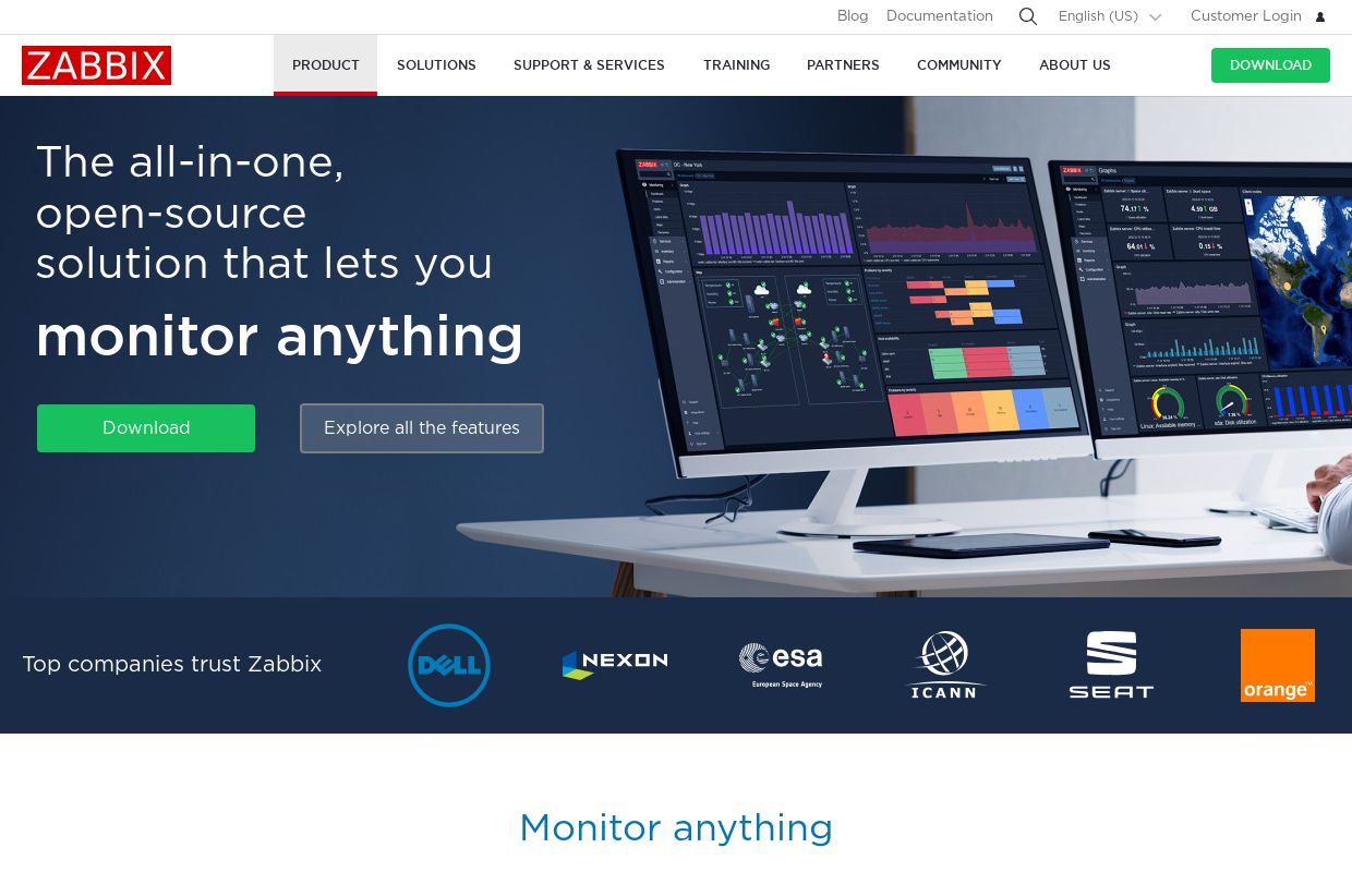 Zabbix :: The Enterprise-Class Open Source Network Monitoring Solution