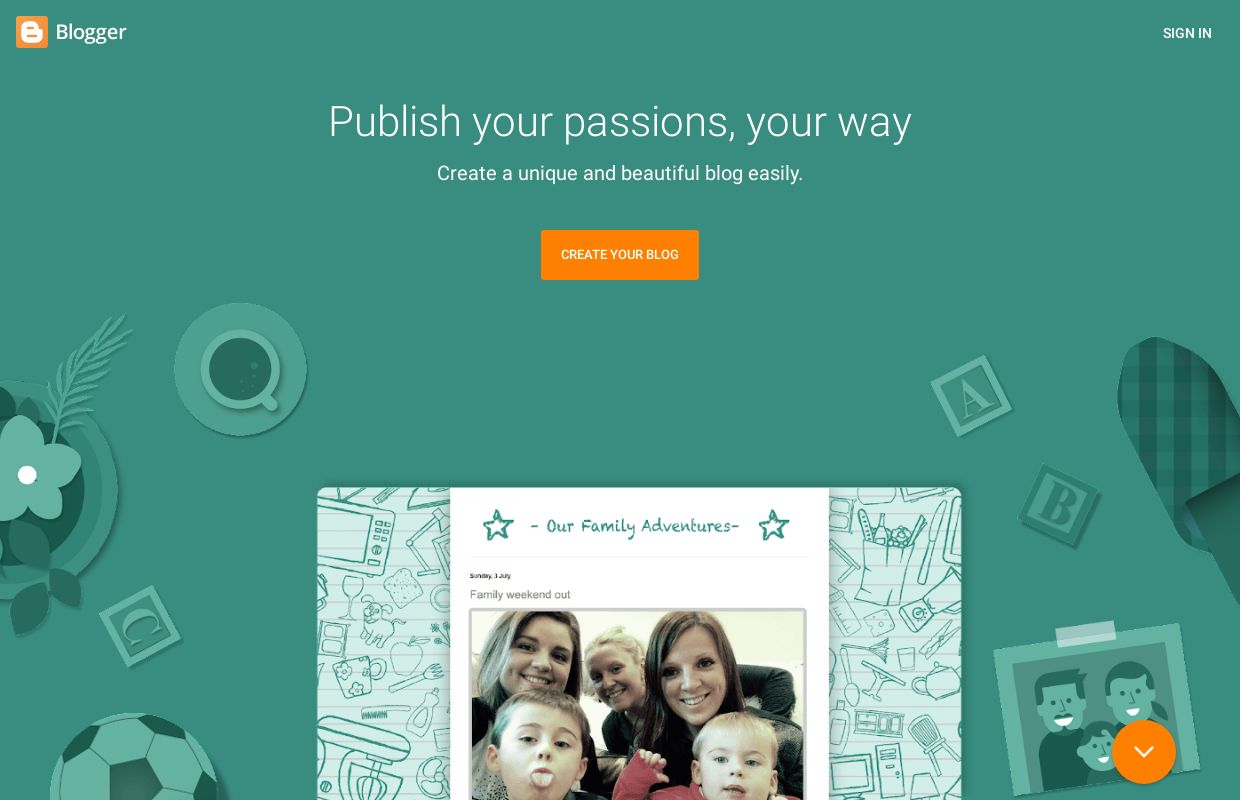 Blogger.com - Create a unique and beautiful blog easily.