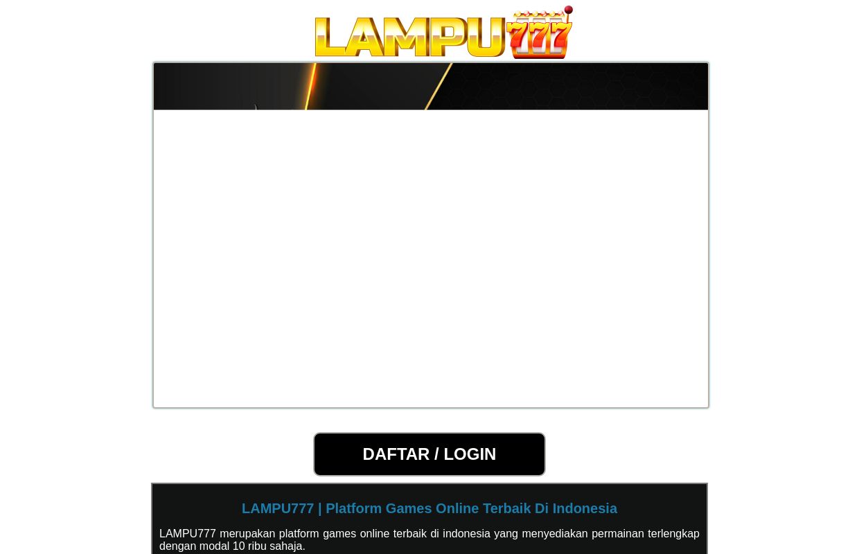 LAMPU777 | Platform Games Online Terbaik Di Indonesia