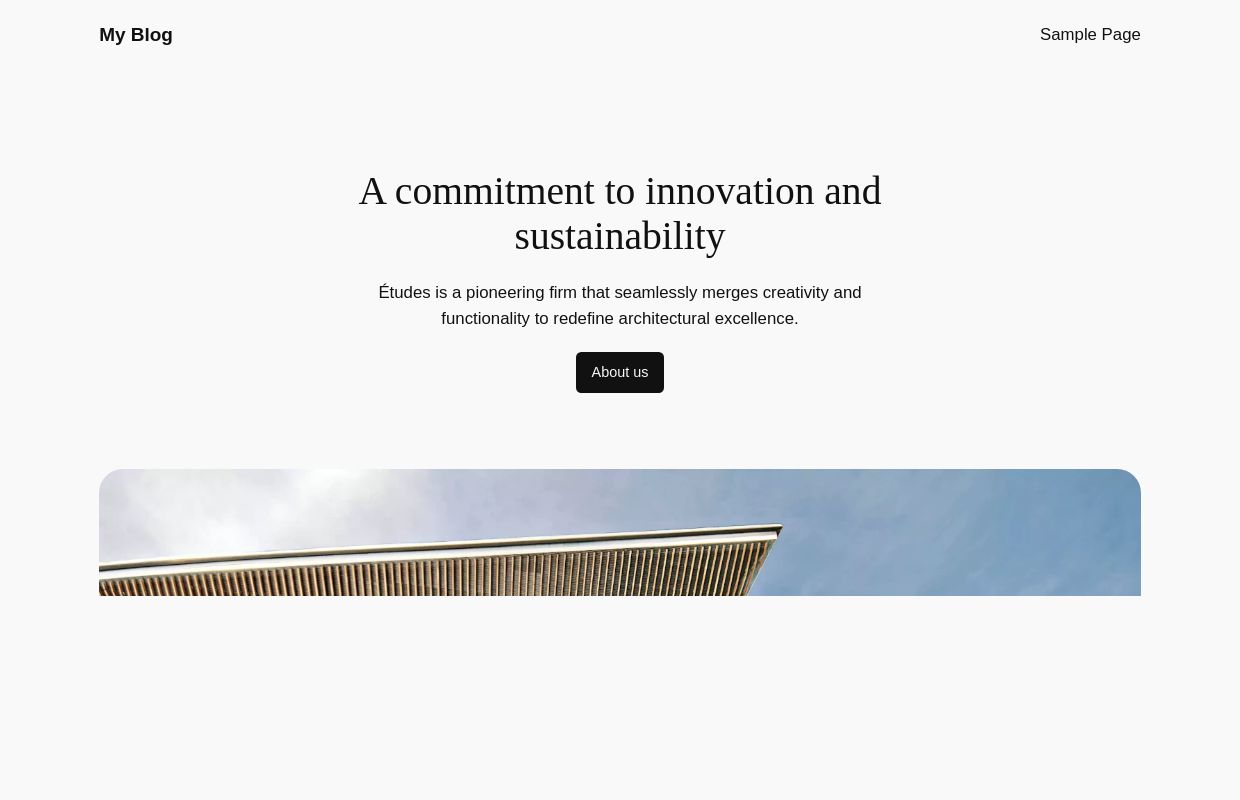 My Blog – My WordPress Blog